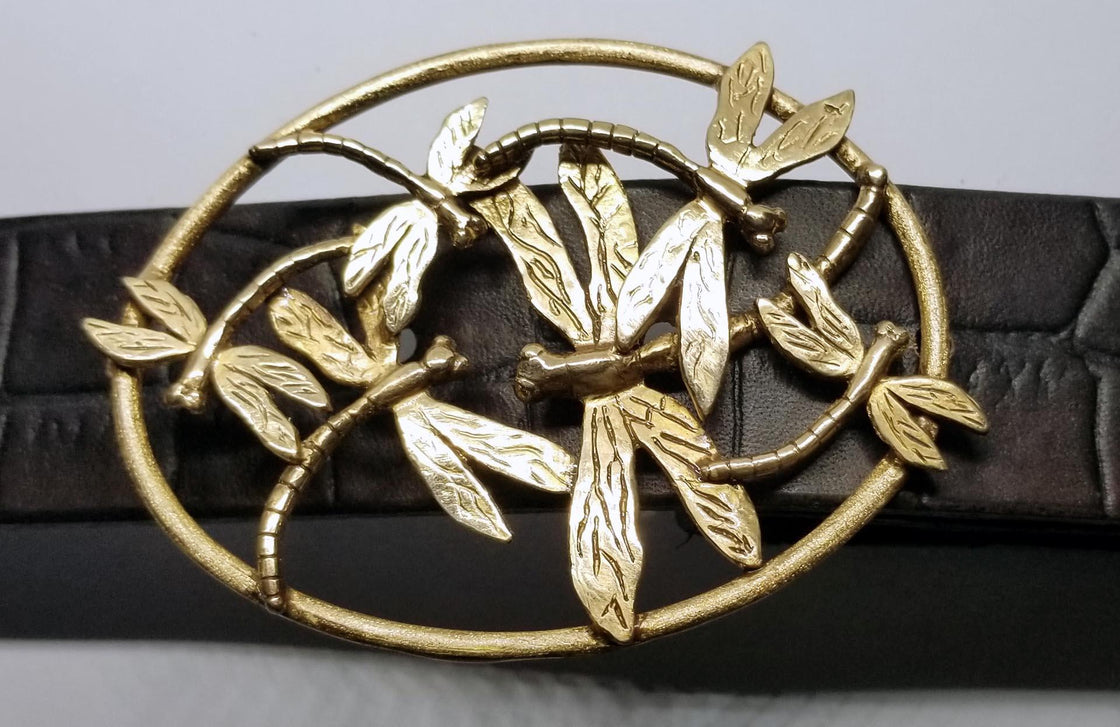 Dragonflies Buckle - Tempi Design Studio