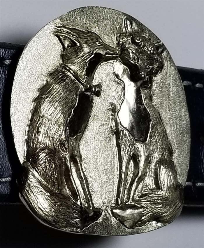 Fox Love Buckle Medium - Tempi Design Studio