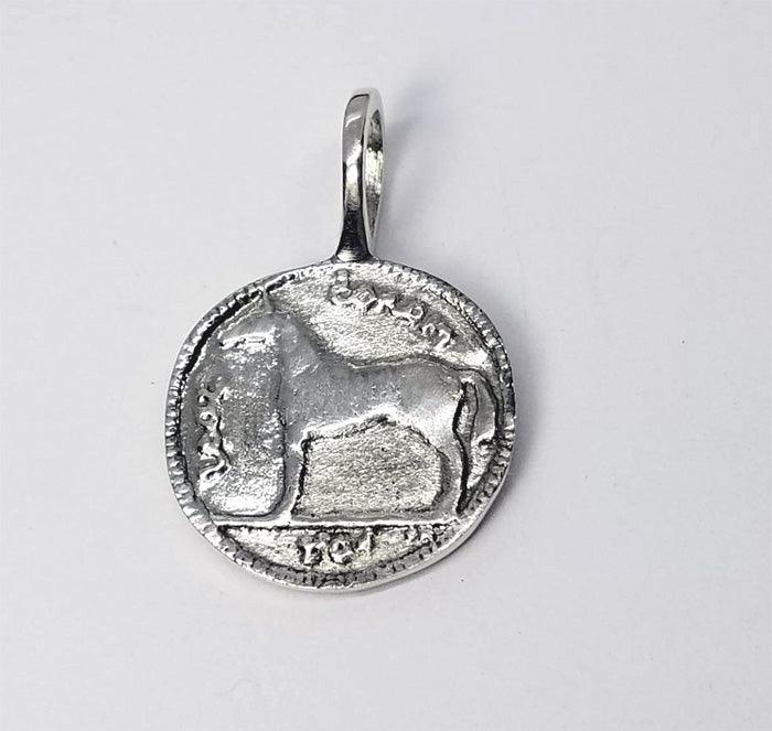 Irish Coin Pendant Small - Tempi Design Studio