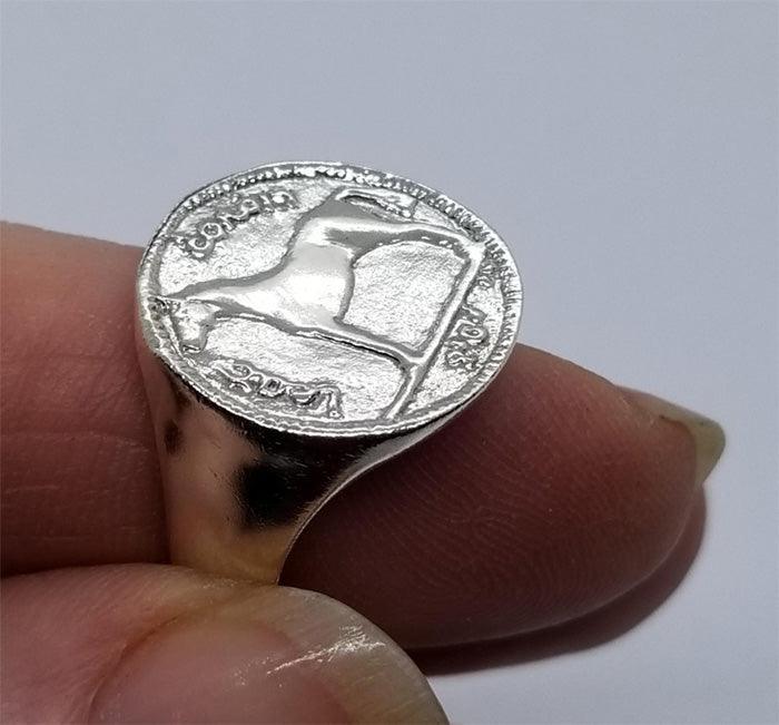 Irish Coin Ring - Tempi Design Studio