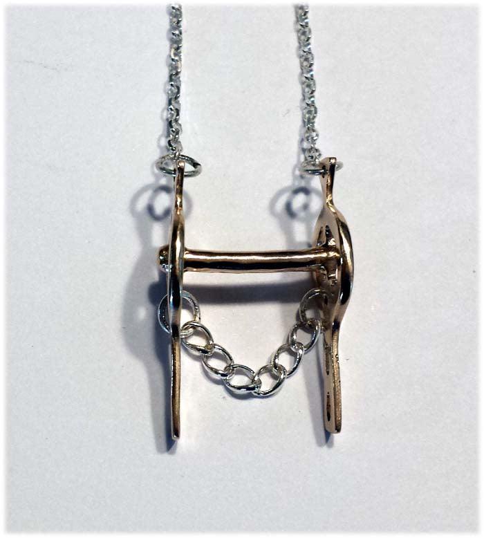 Liverpool Bit on Chain Necklace - Tempi Design Studio