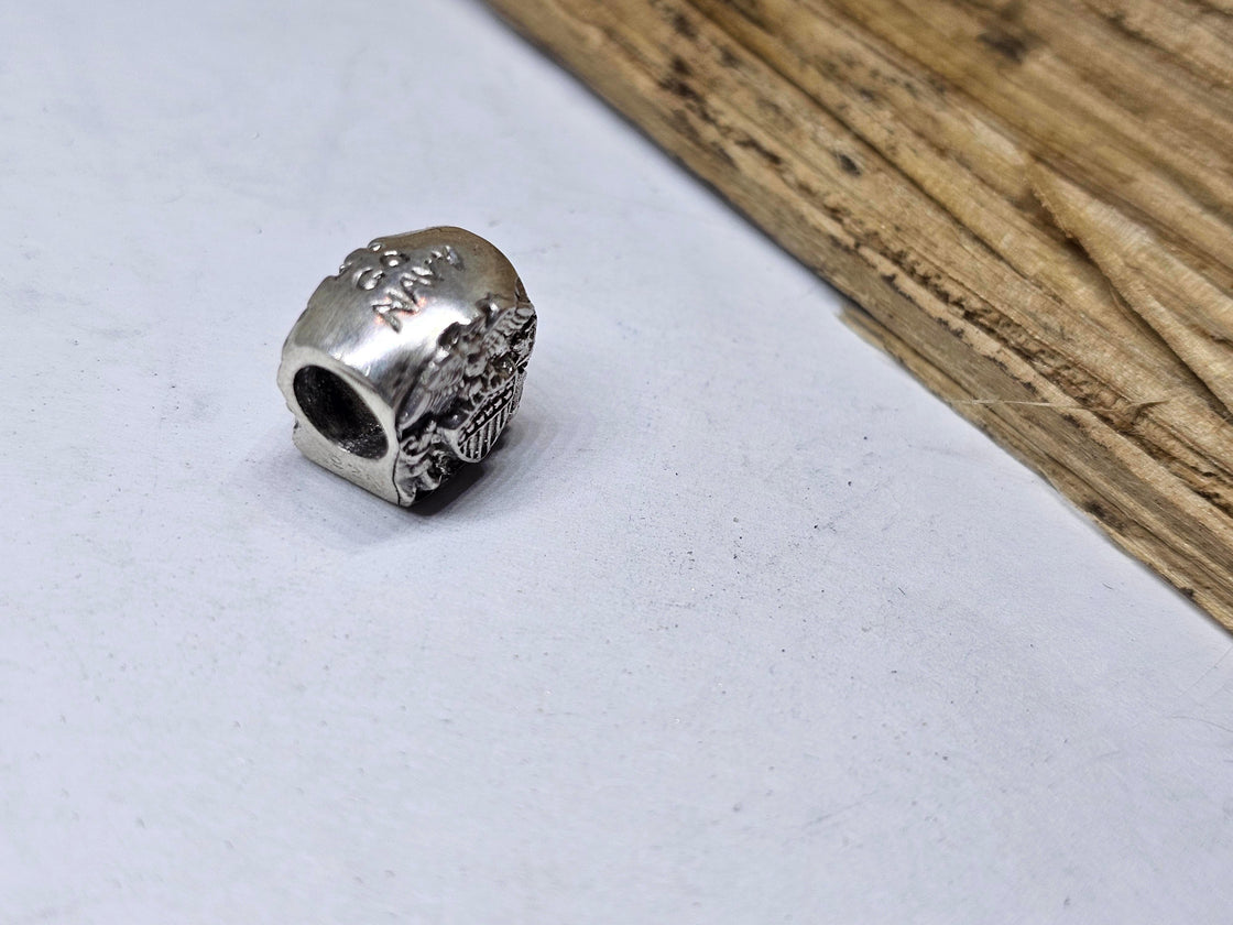 NAVY Logo Pandora type Bead