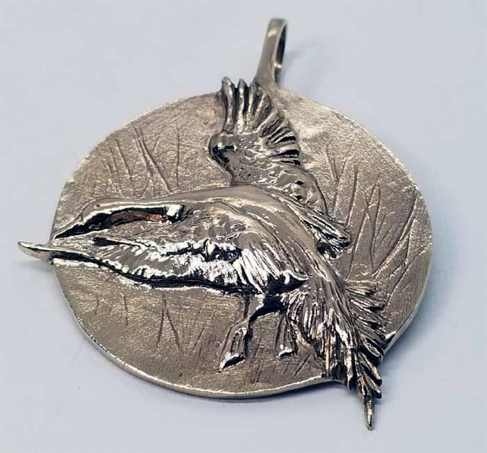 Pintail Duck Medallion - Tempi Design Studio