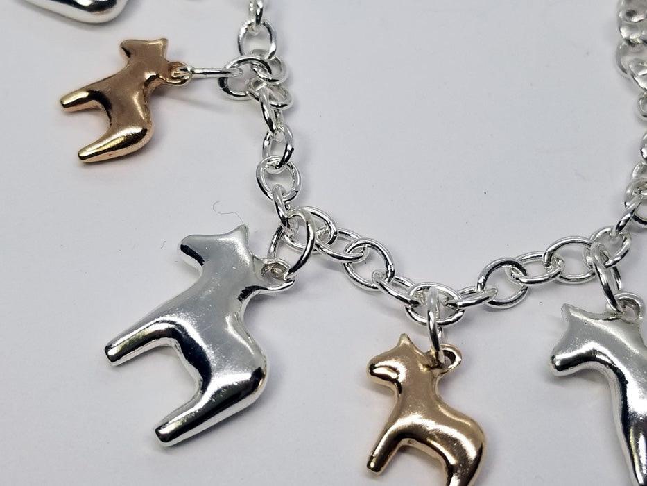 Pony Nugget Charm Bracelet - Tempi Design Studio