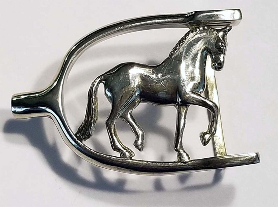 Spur with Piaffe Horse Buckle - Tempi Design Studio